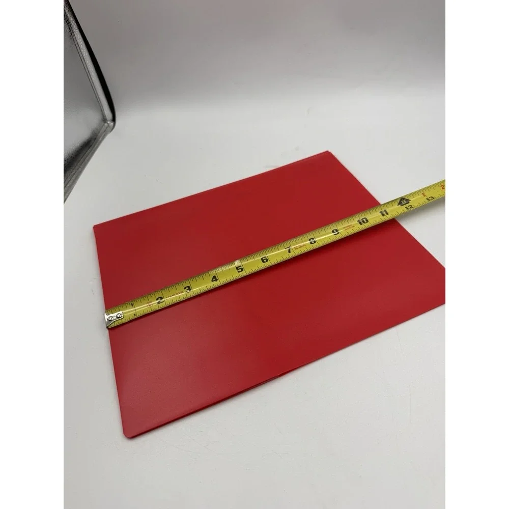 24 Pack #86613 Better Office Products Red Poly Portfolios With Pockets & Prongs